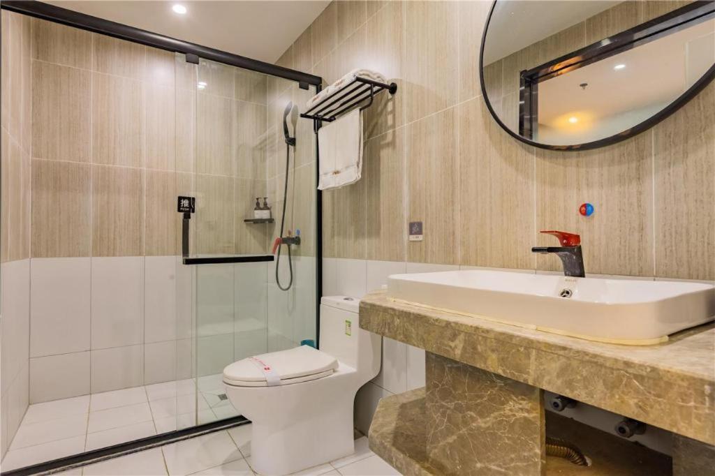 Thank Inn Hotel Hubei Wuhan Caidian Zhong Fa Xincheng Tongji Esterno foto