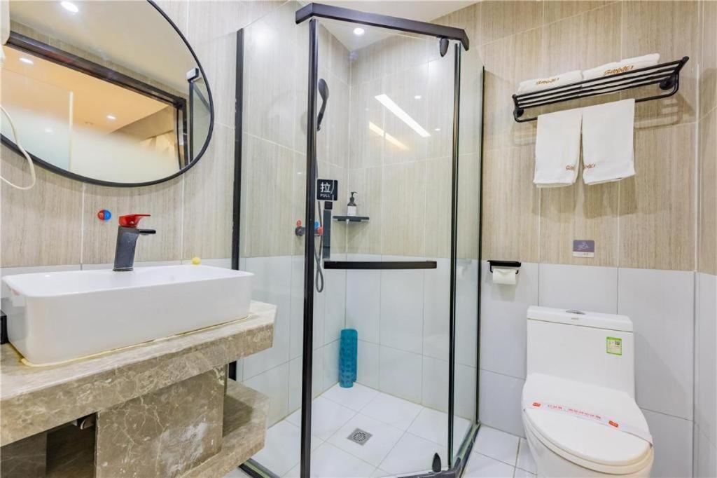 Thank Inn Hotel Hubei Wuhan Caidian Zhong Fa Xincheng Tongji Esterno foto