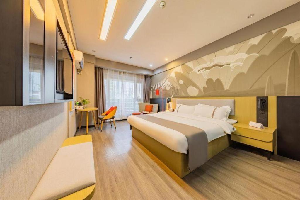 Thank Inn Hotel Hubei Wuhan Caidian Zhong Fa Xincheng Tongji Esterno foto